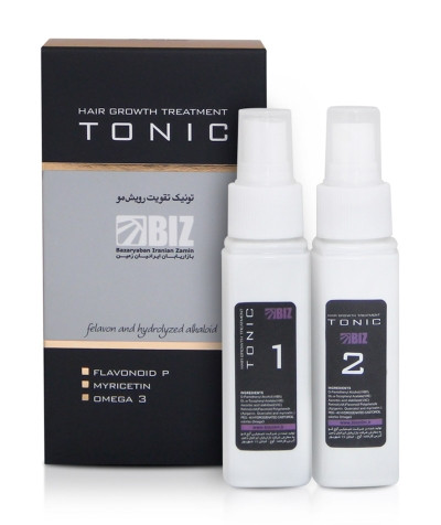 تونیک رویش مو بیز Tonic؛ کمک به کاهش ریزش و تقویت رشد مو | حاوی فلاونوئید و امگا۳